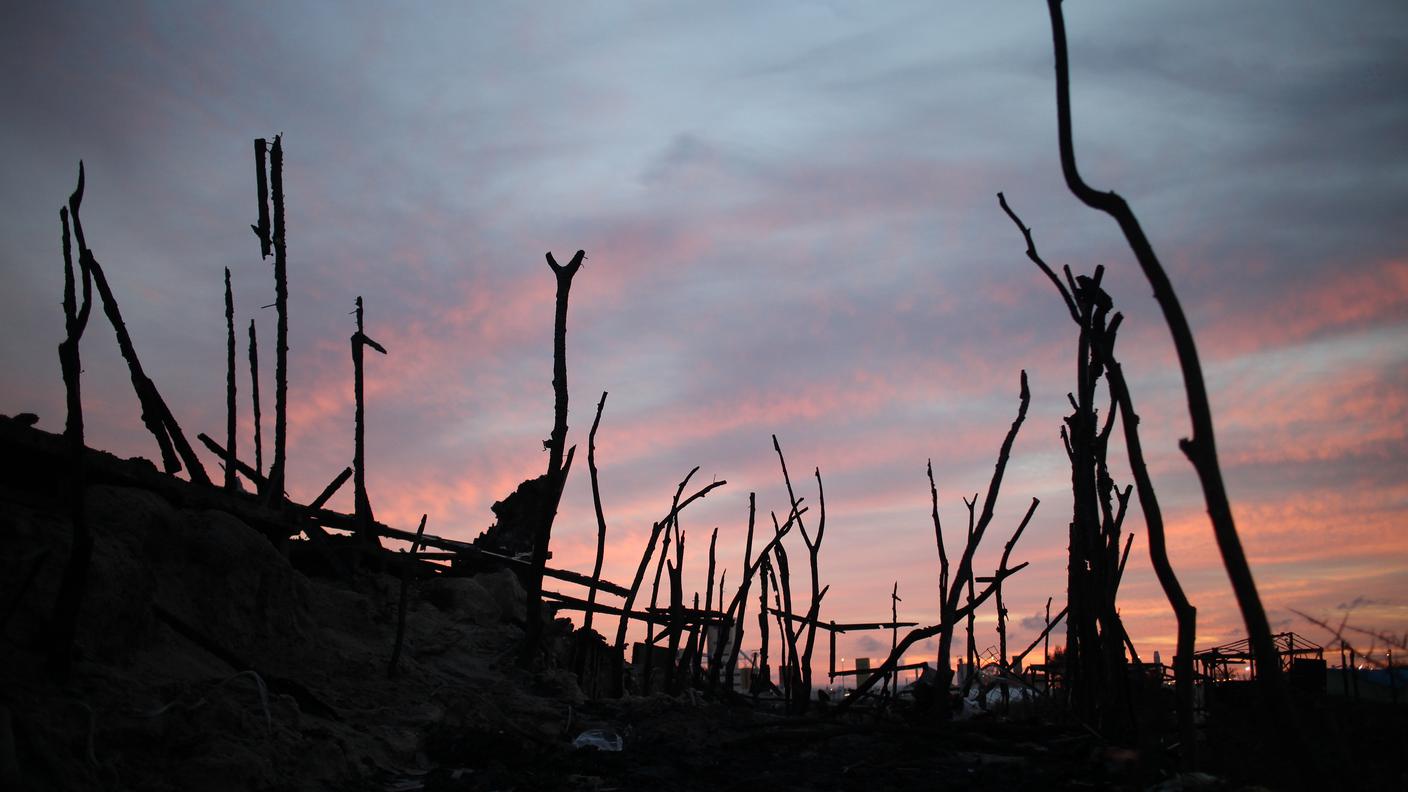 Il mattino dopo... quel che resta della Jungle