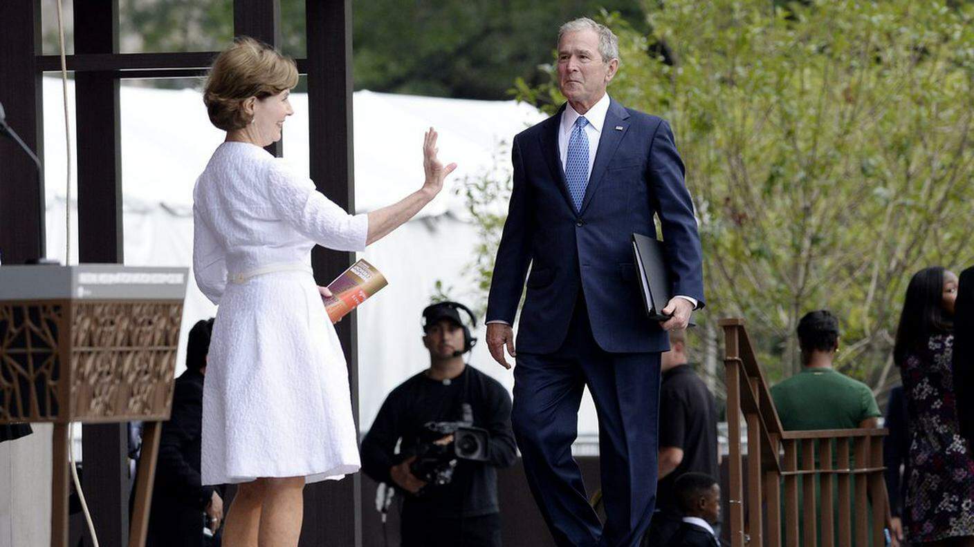 Laura e George W. Bush