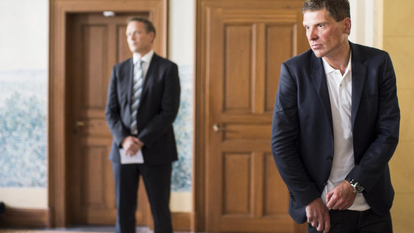 Jan Ullrich in occasione del primo processo nel 2015