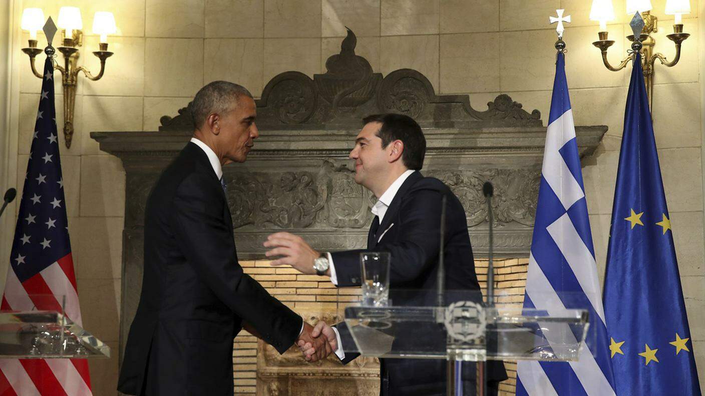 Tsipras conta sull'appoggio di Obama, malgrado questi sia a fine mandato