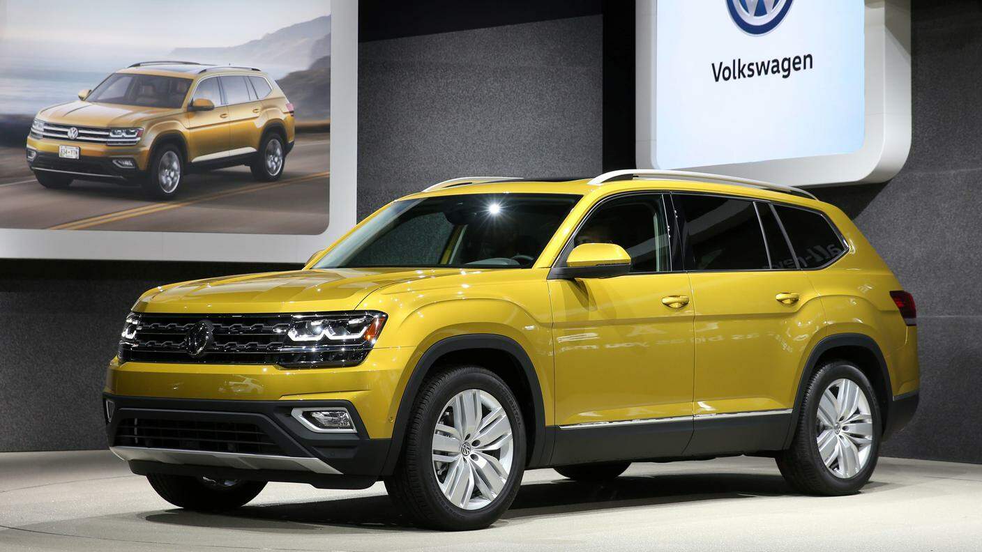 Il nuovo SUV Volkswagen Atlas arriverà solo con motori a benzina