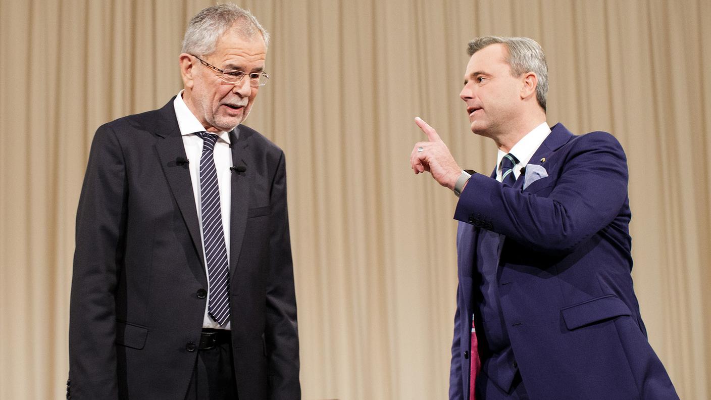 Un momento del "duello" fra i due rivali a Vienna
