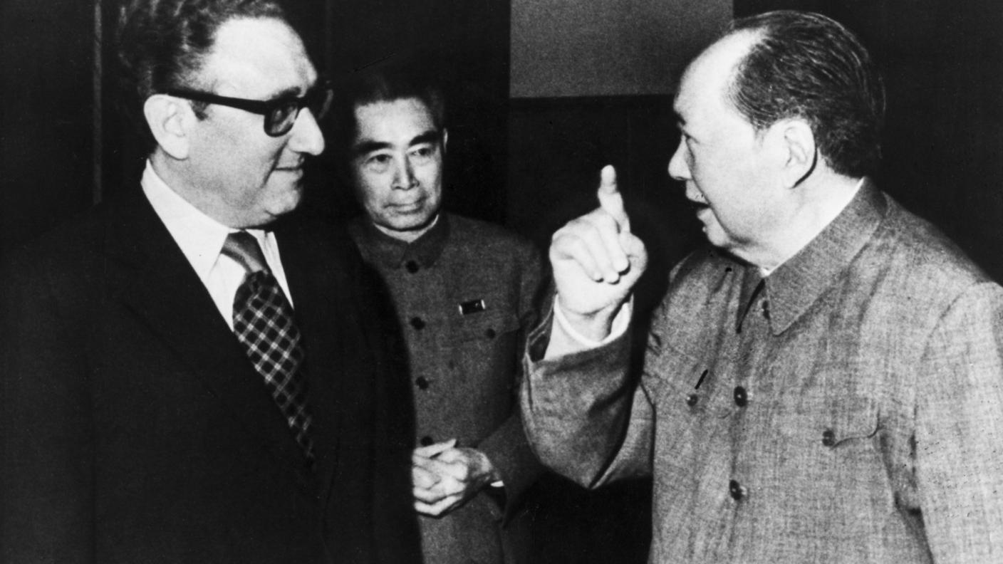 A colloquio con Mao Tse-Tung: fu Kissinger a preparare il terreno per la storica visita di Nixon che, nel 1972, sancì il disgelo fra gli Stati Uniti e la Cina popolare