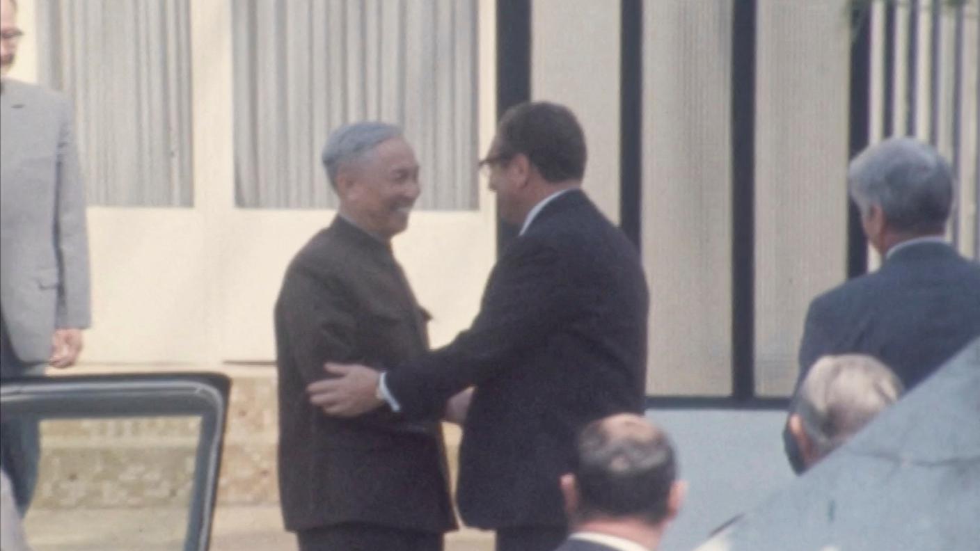 Kissinger e Le Duc Tho: i due negoziatori degli accordi di Parigi sul Vietnam
