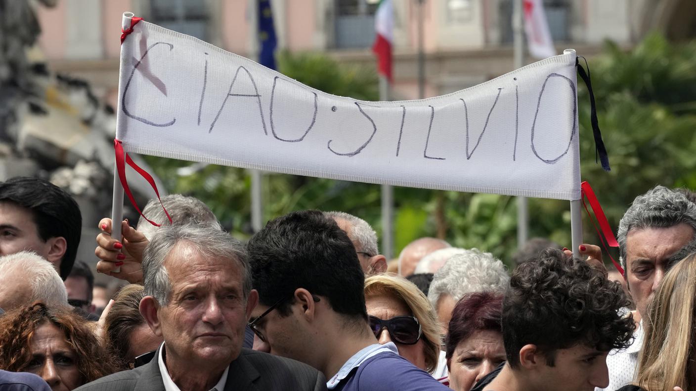 14 giugno 2023; funerale di Silvio Berlusconi
