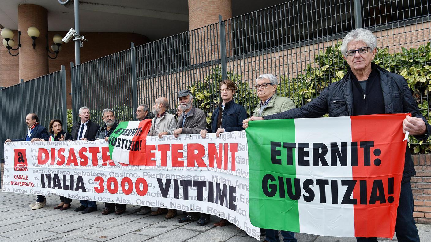 Il 26 ottobre scorso fuori dal tribunale