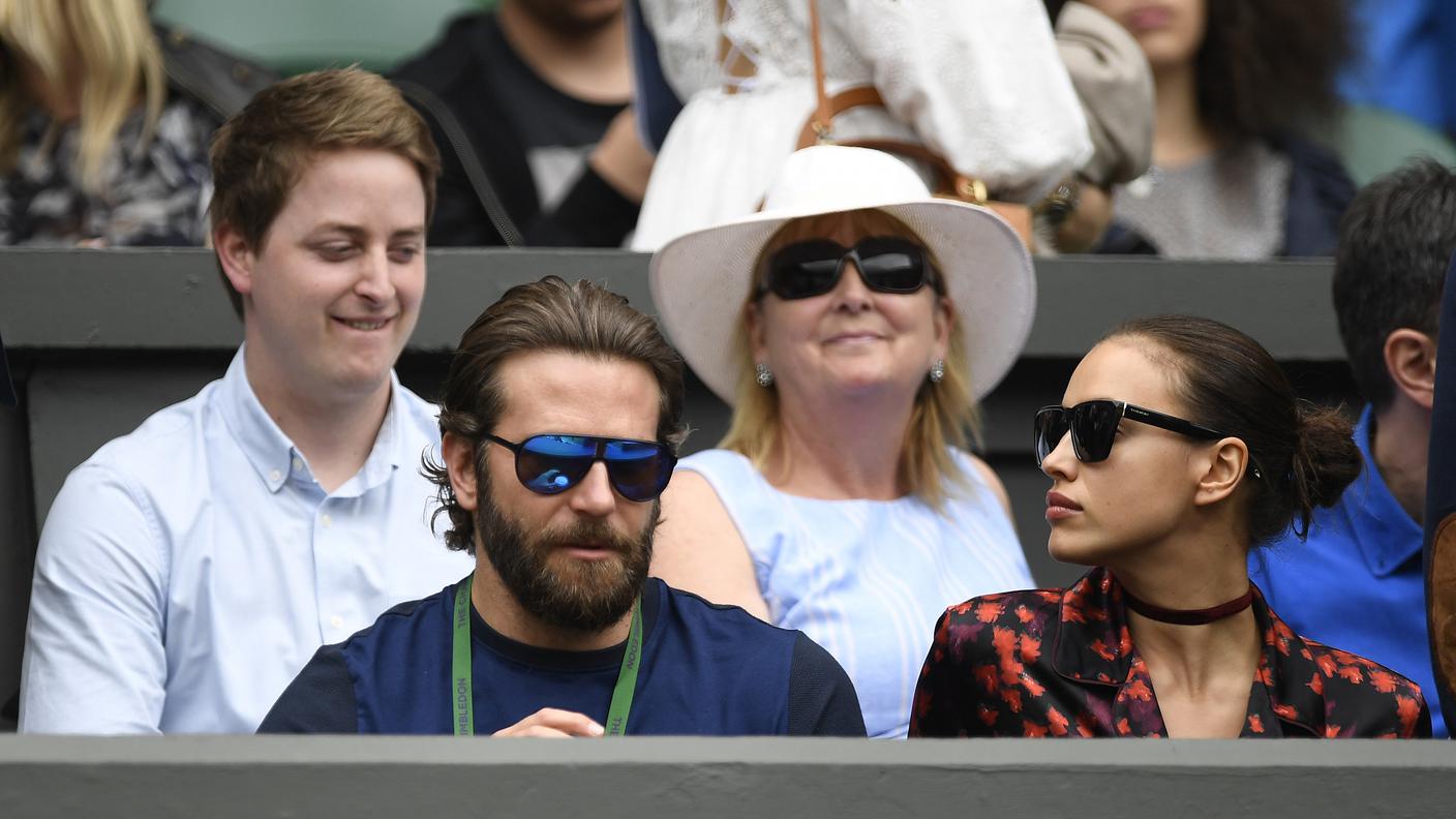 La coppia a Wimbledon