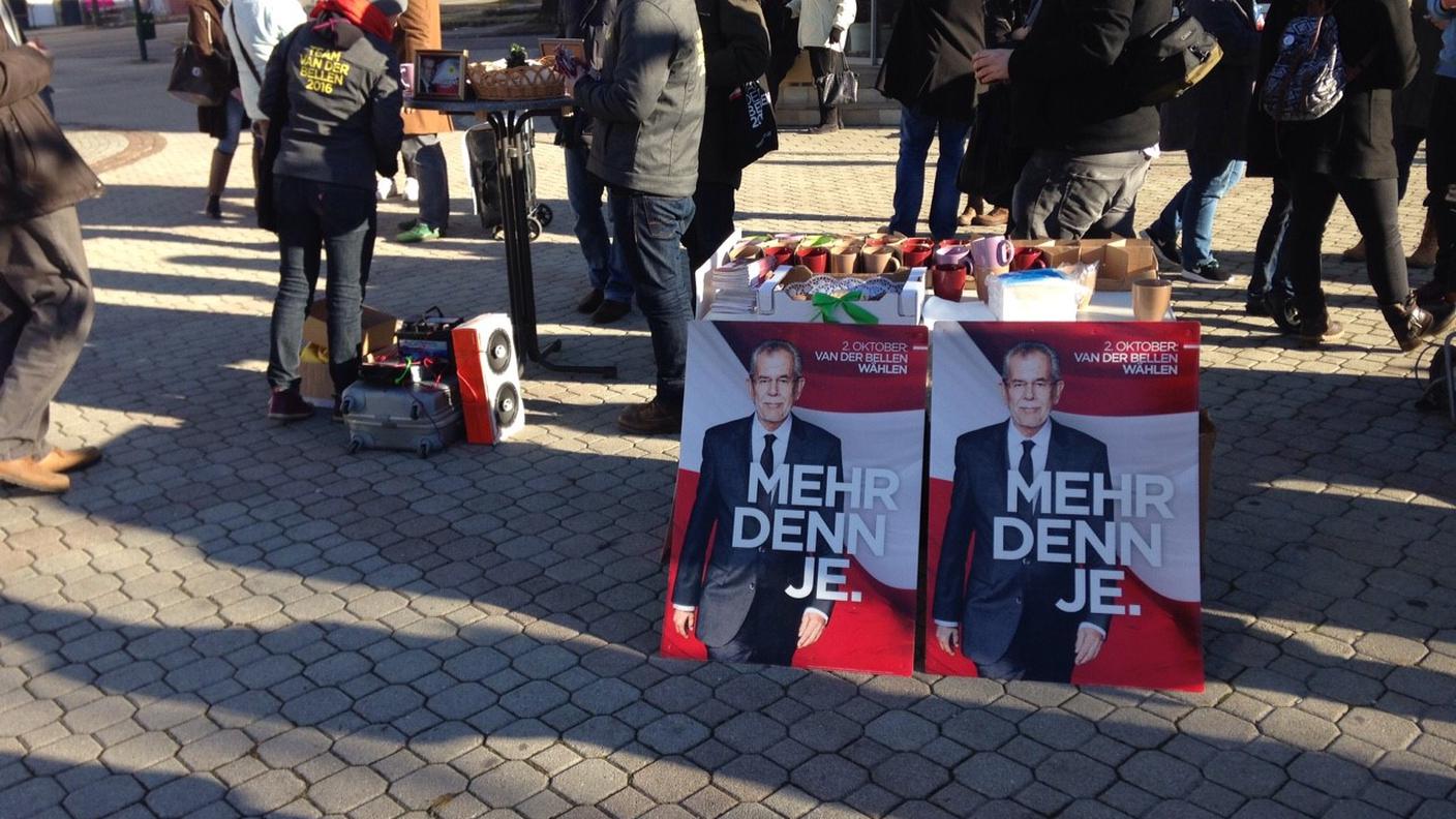Sostenitori del candidato indipendente