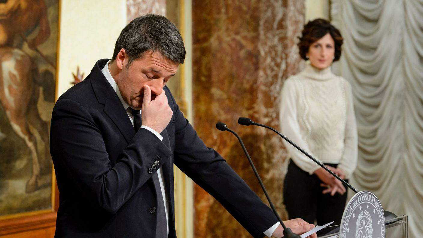 Il premier Renzi ha dichiarato che il suo Governo è finito