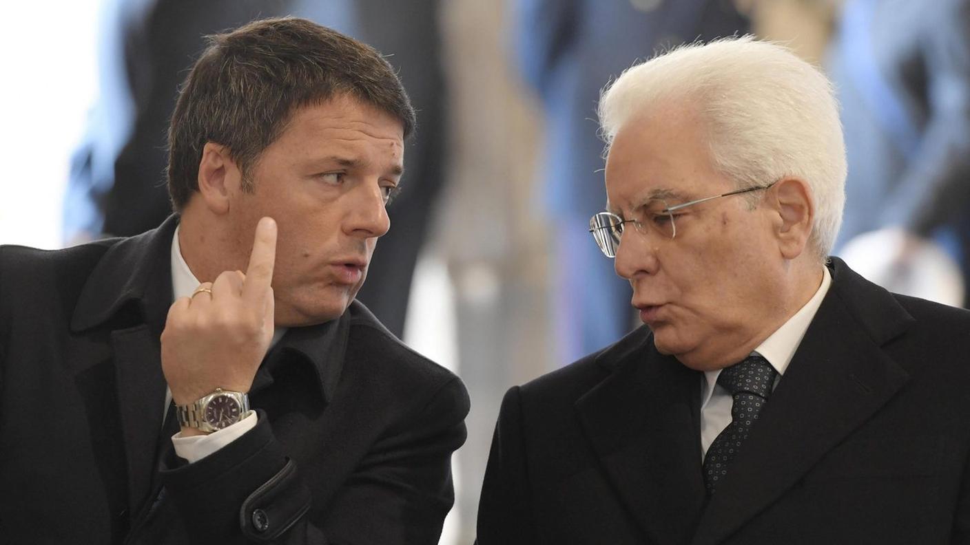 Renzi e Mattarella
