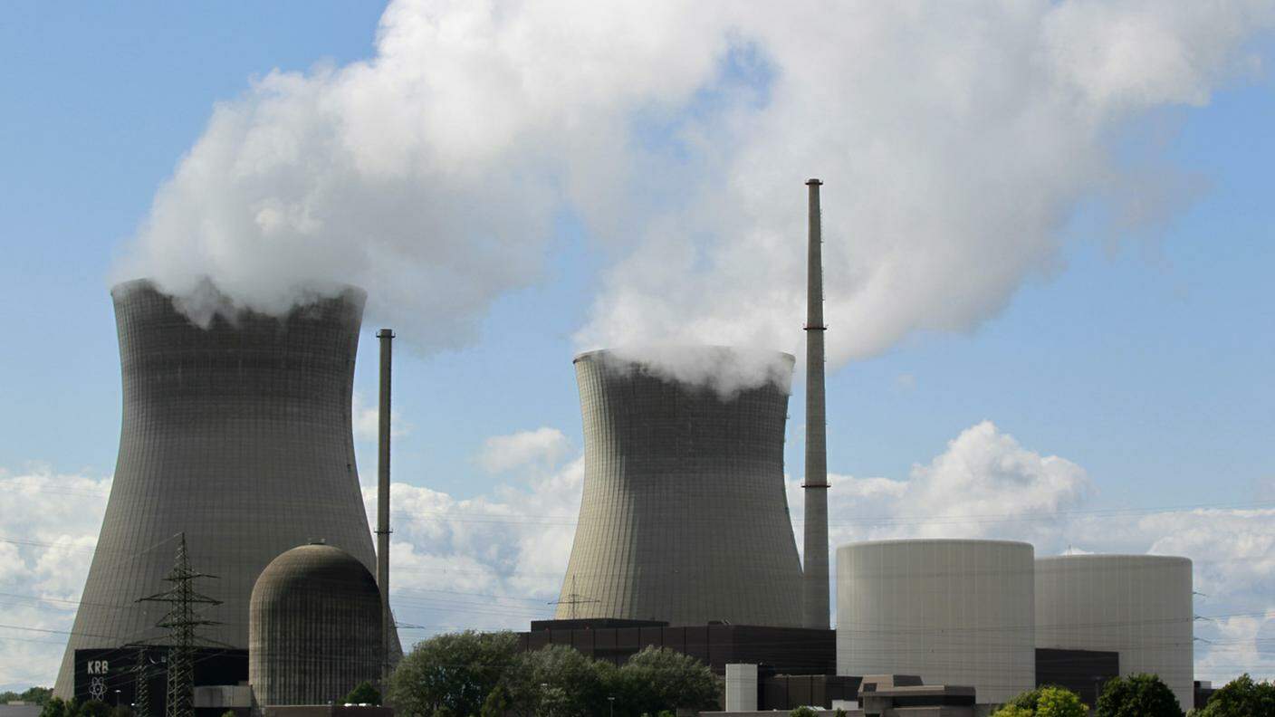 La centrale di Gundremmingen, con due della quarantina di reattori tedeschi