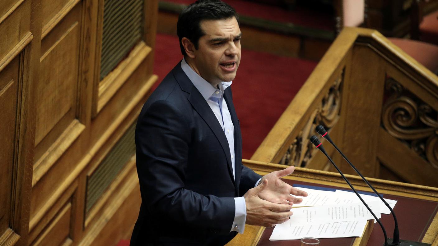 Il premier greco Alexis Tsipras