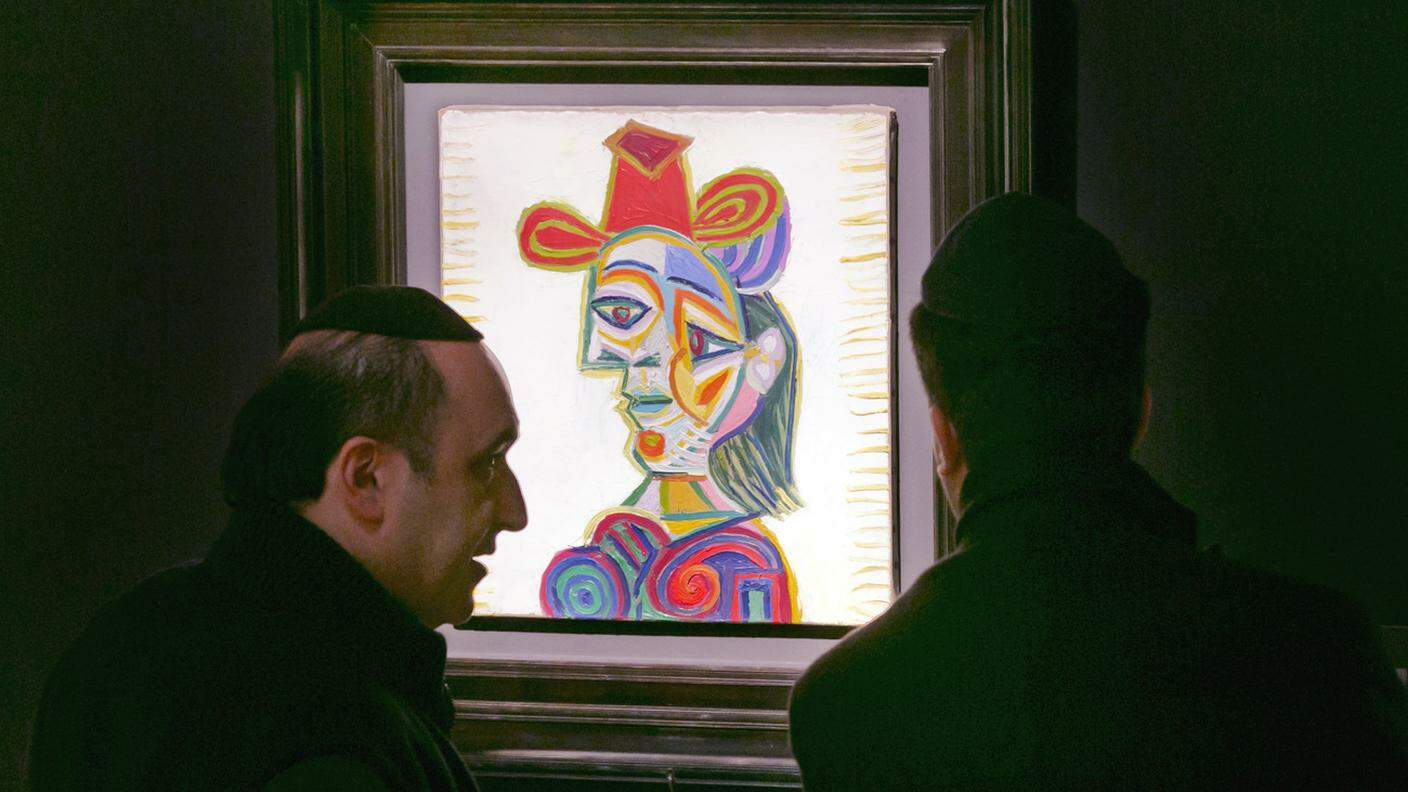 Un'opera di Picasso in mostra da Christie's, a New York