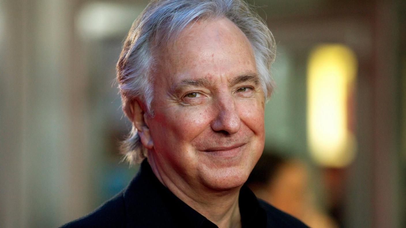 14 gennaio: l'attore Alan Rickman