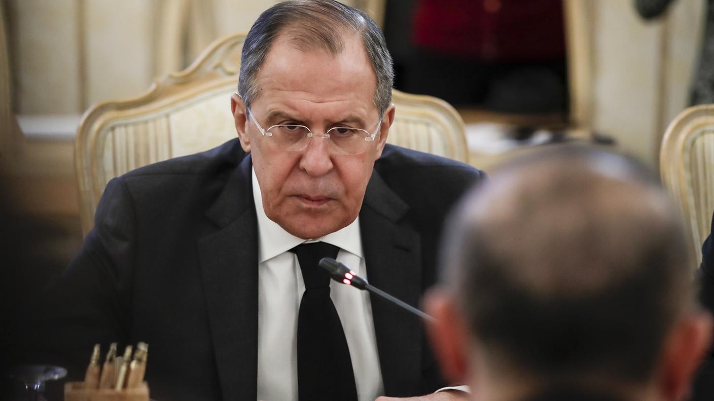 Il ministro degli esteri russo, Sergei Lavrov