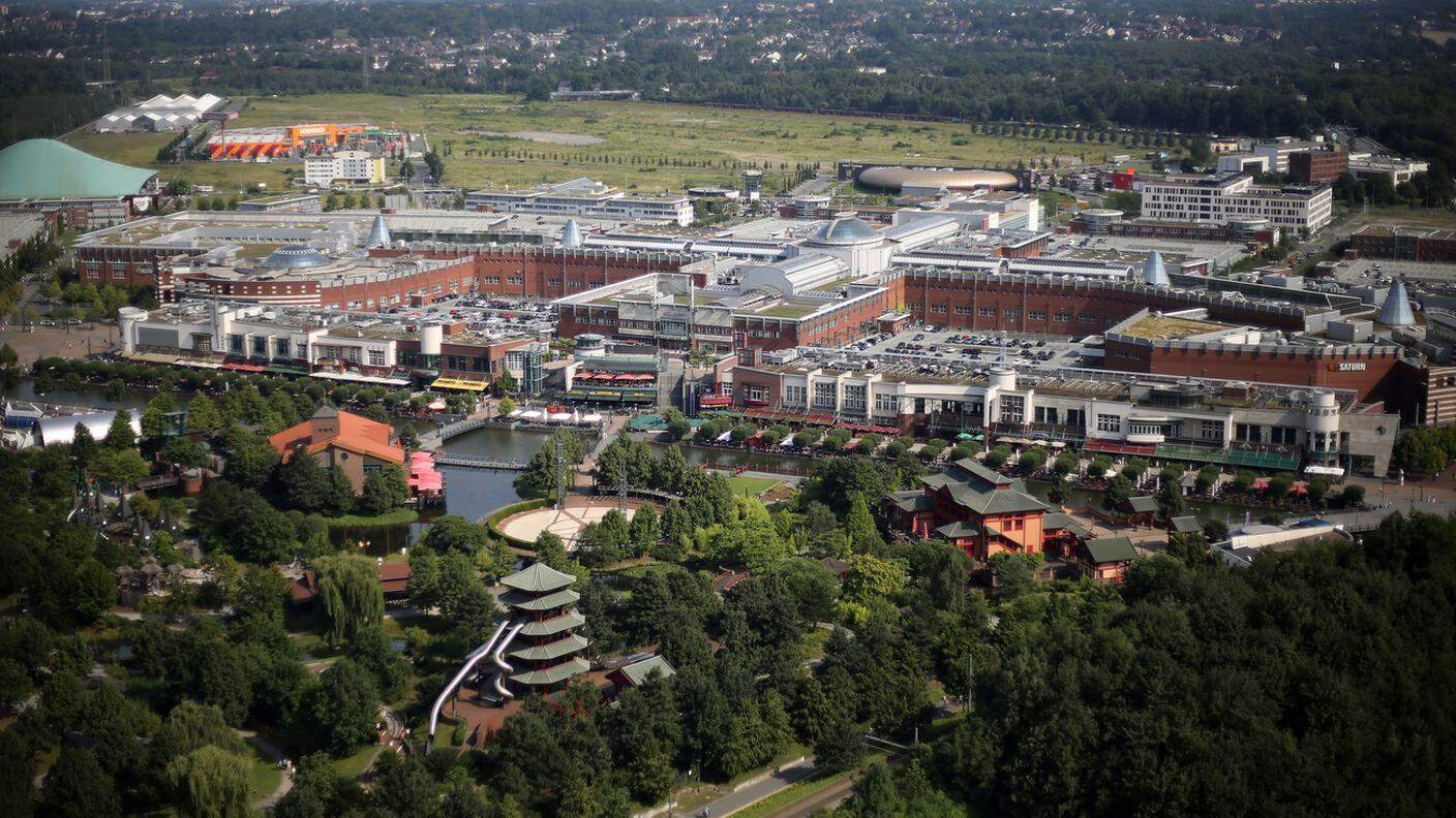 Il CentrO di Oberhausen è uno dei più grandi del paese