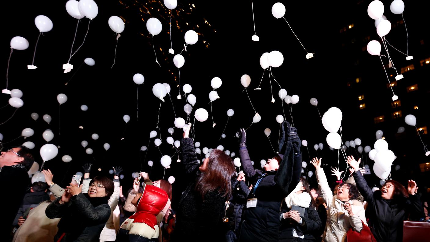 Palloncini a Tokyo