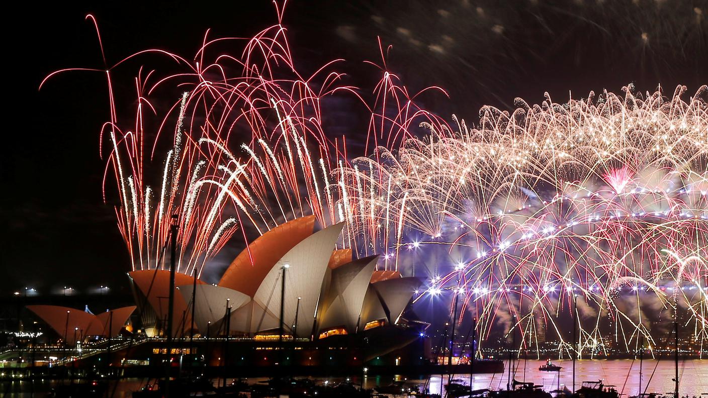 Fuochi d'artificio a Sydney 