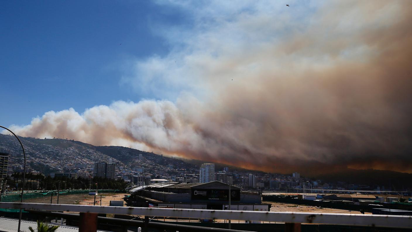 Brucia Valparaiso 