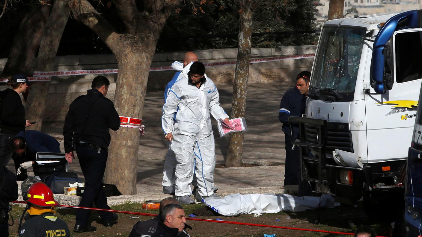 Il mezzo pesante usato nell'attacco