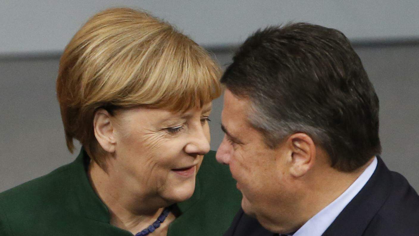 Merkel e Gabriel