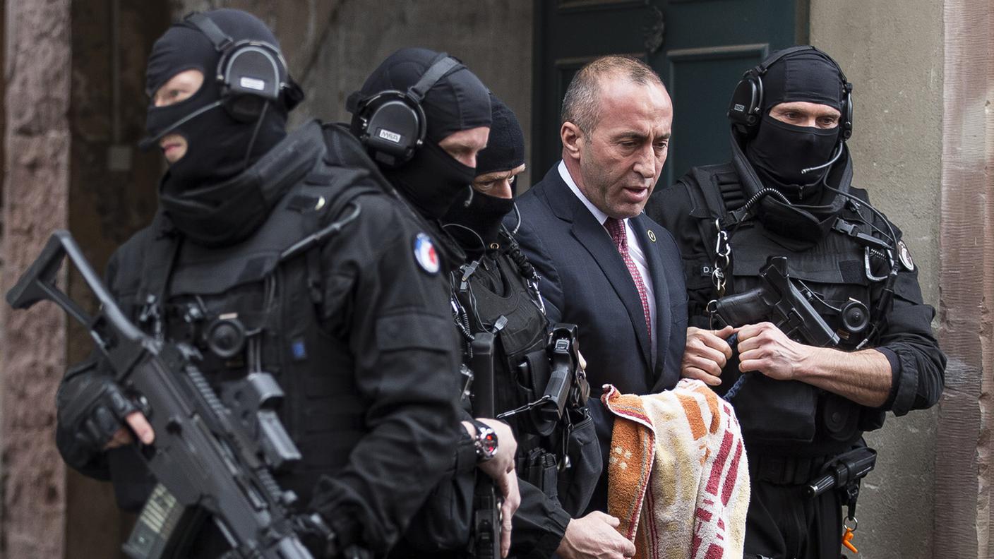 Ramush Haradinaj era stato arrestato la scorsa settimana