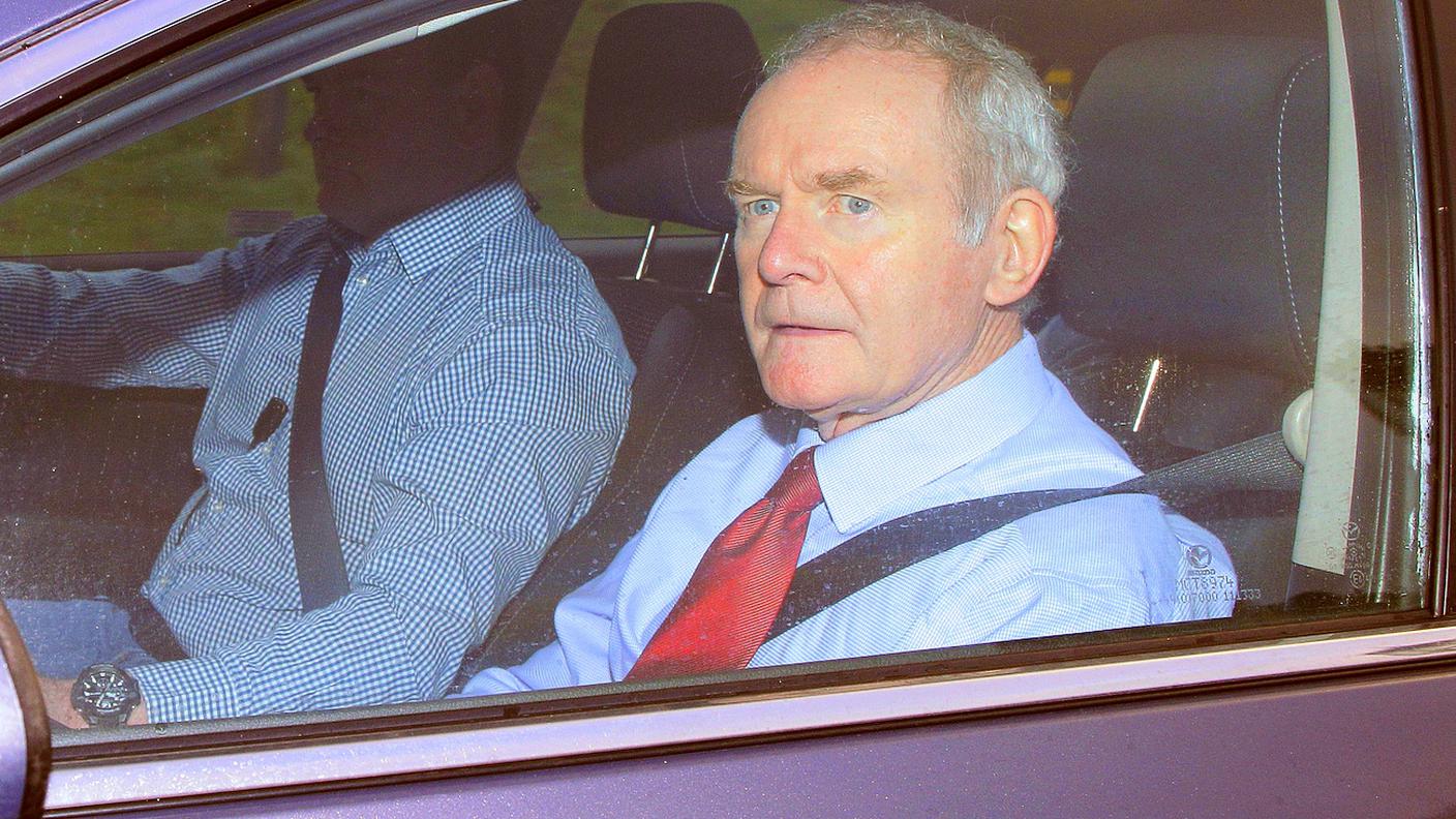 Martin McGuinness si è dimesso il 10 gennaio