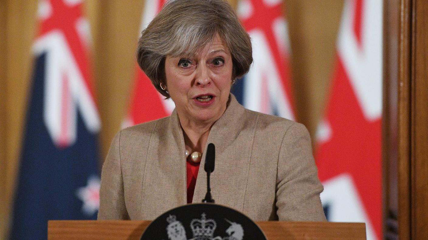 La premier inglese Theresa May