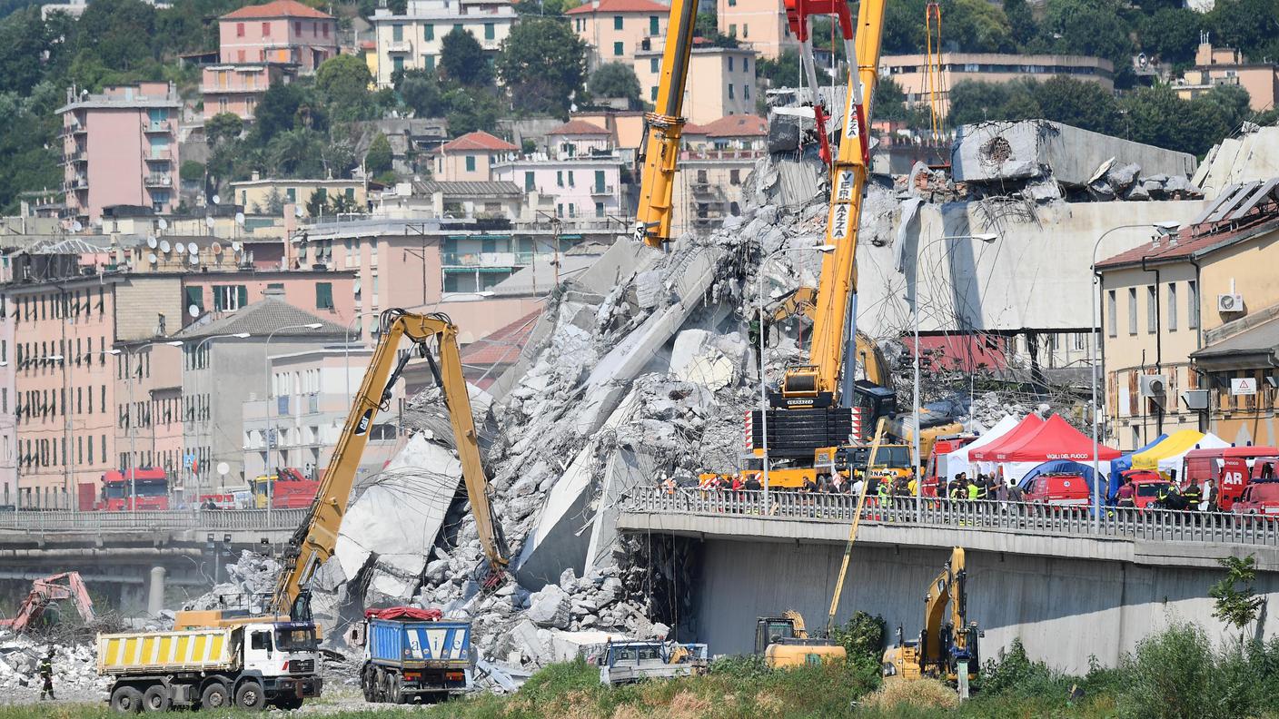 Il crollo del Ponte Morandi causò la morte di 43 persone