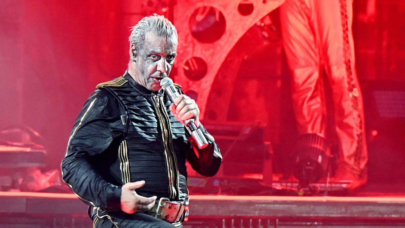Il cantante dei Rammstein Till Lindemann
