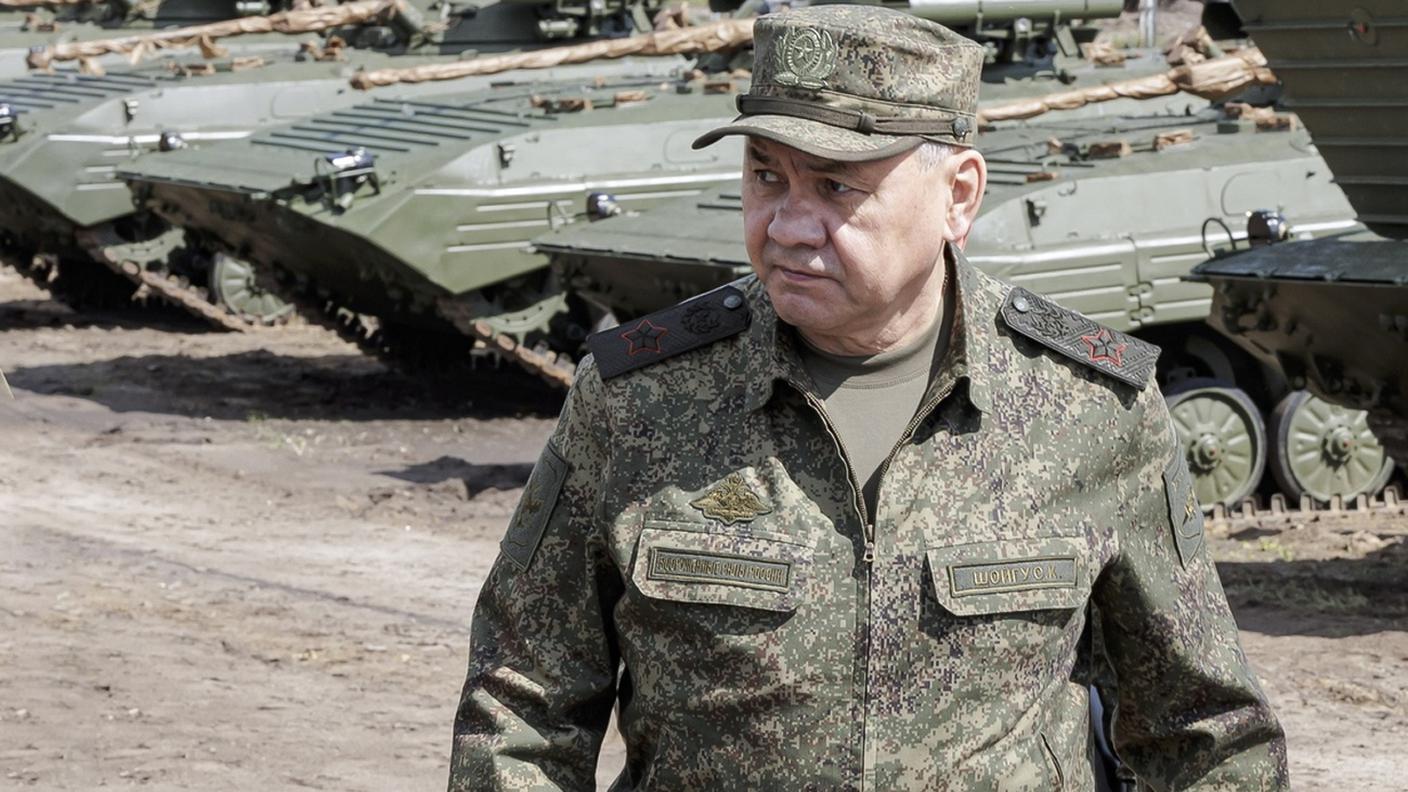 Il ministro della difesa Sergei Shoigu
