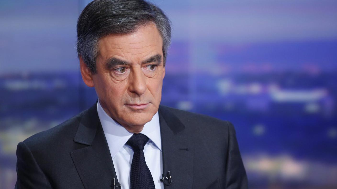 François Fillon al telegiornale di TF1