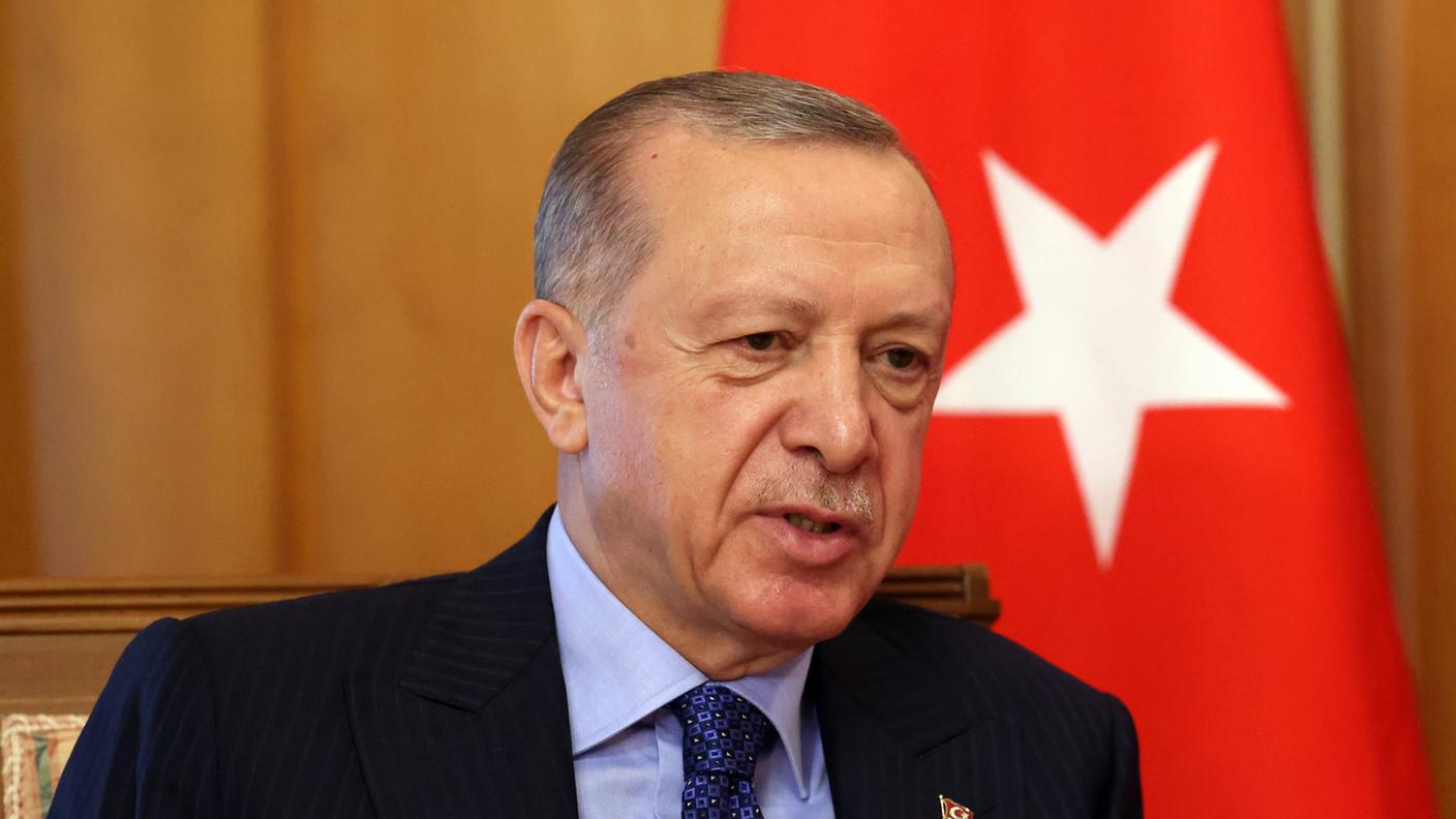 Il presidente turco Erdogan