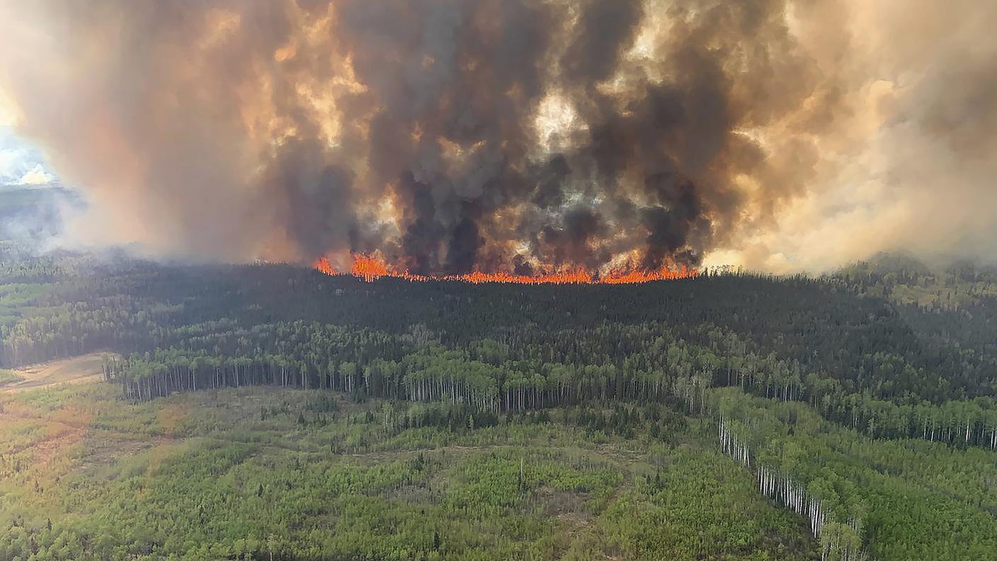 In Canada, in pochi mesi, è bruciata l'equivalente della superficie del Portogallo