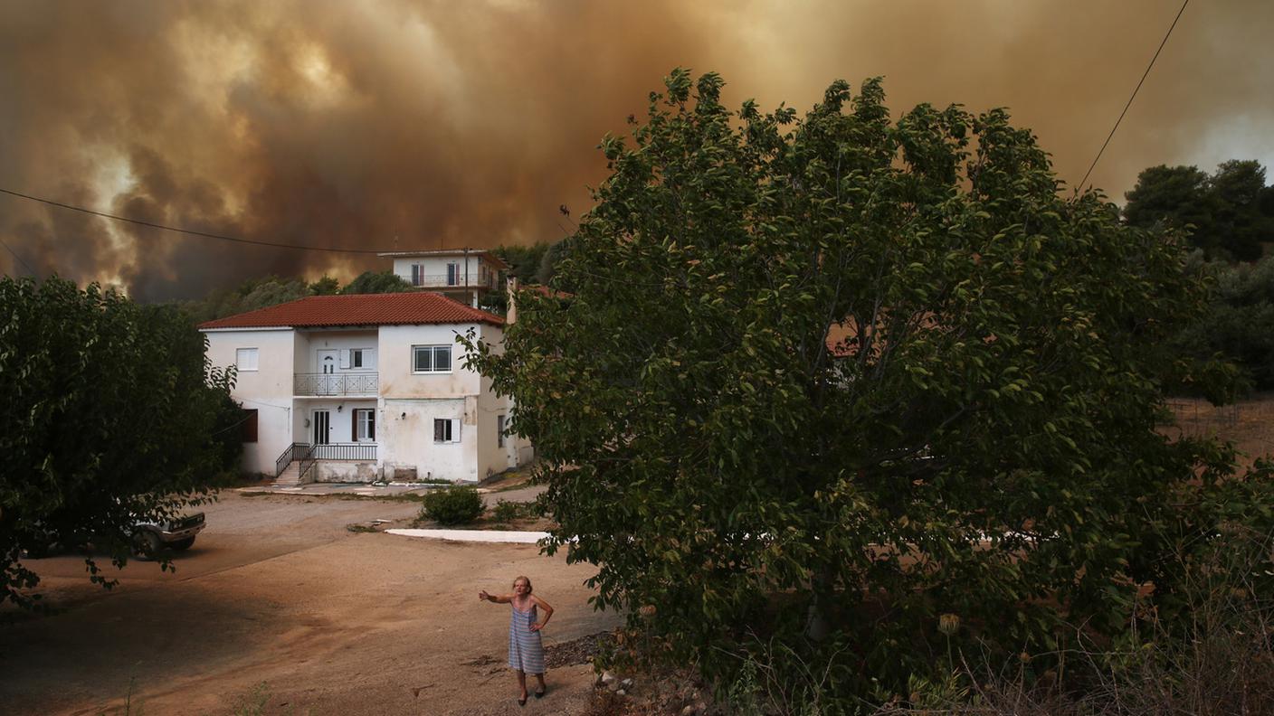 Incendi in Grecia