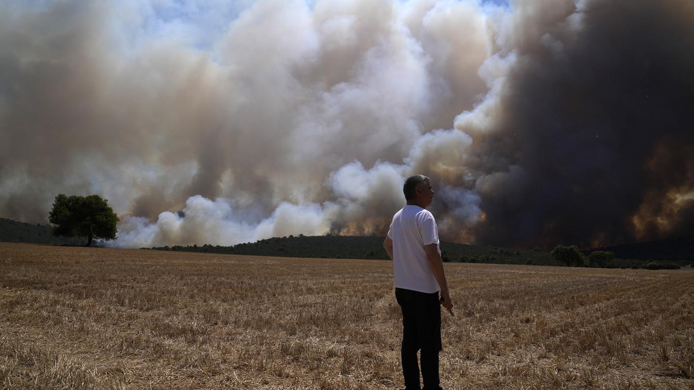 Incendi in Grecia