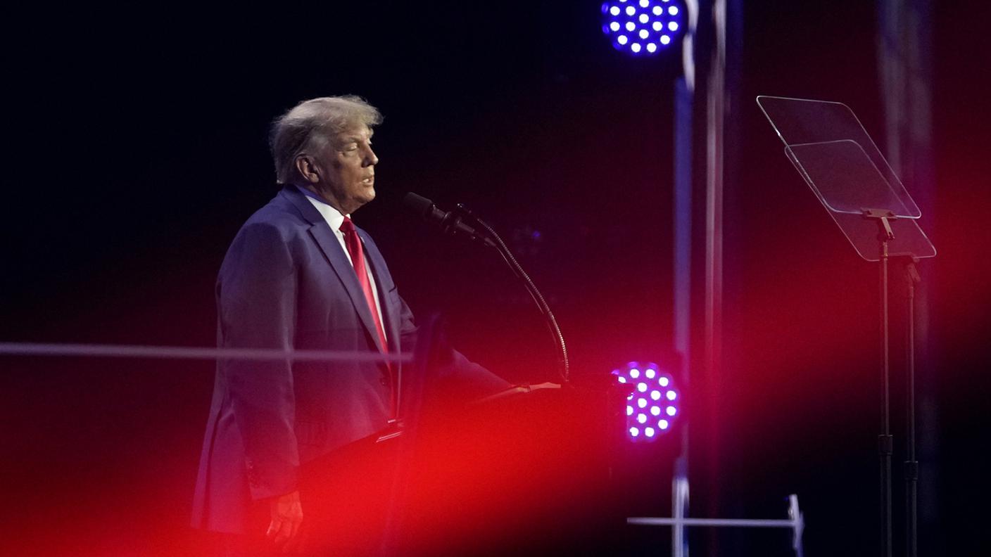 L'ex presidente statunitense Donald Trump