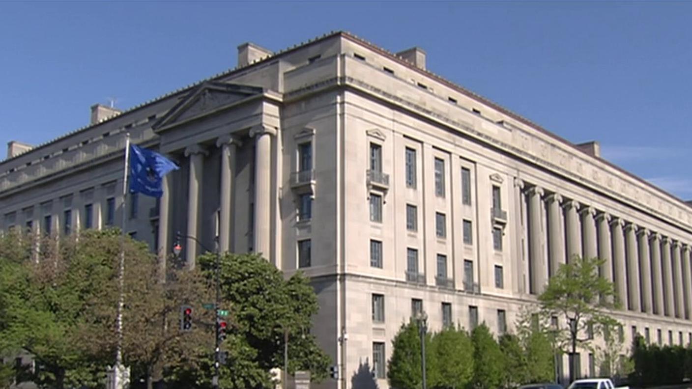 La sede del Dipartimento di giustizia americano