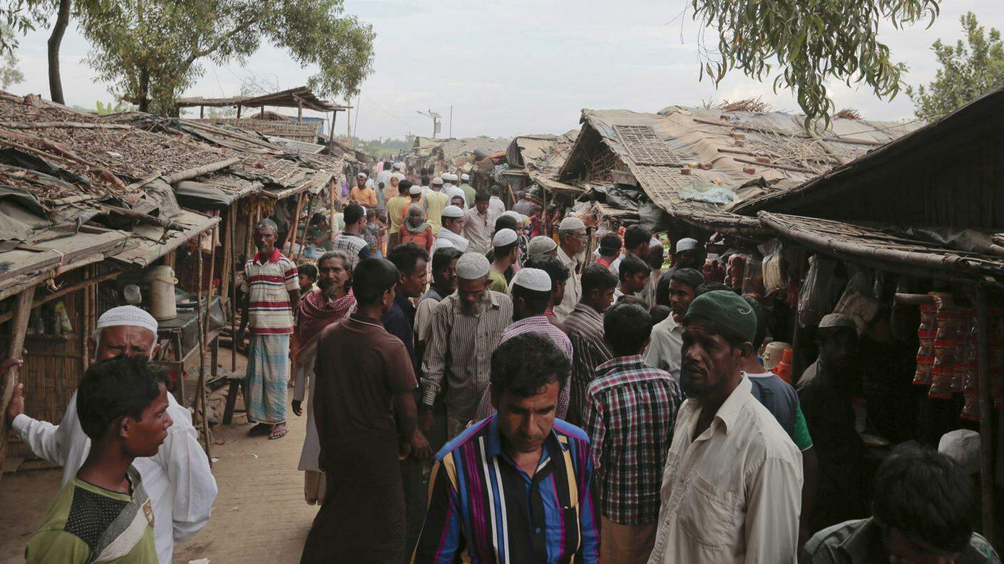 In Bangladesh sono presenti 70'000 rifugiati Rohingya 