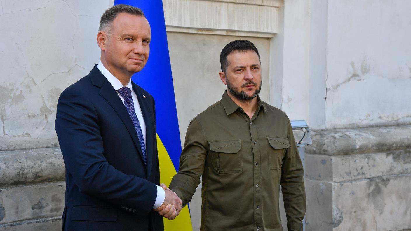 Duda con Zelensky