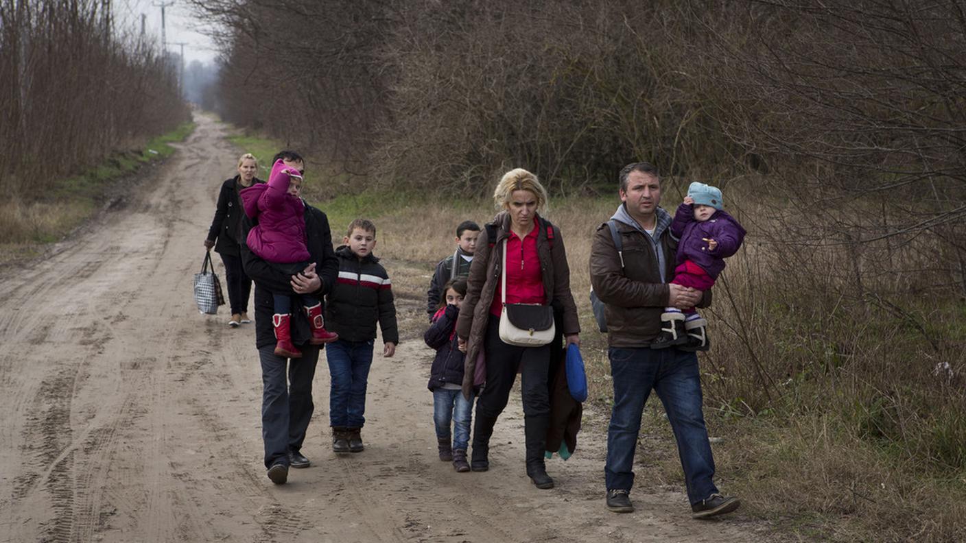 Migranti sulla rotta balcanica