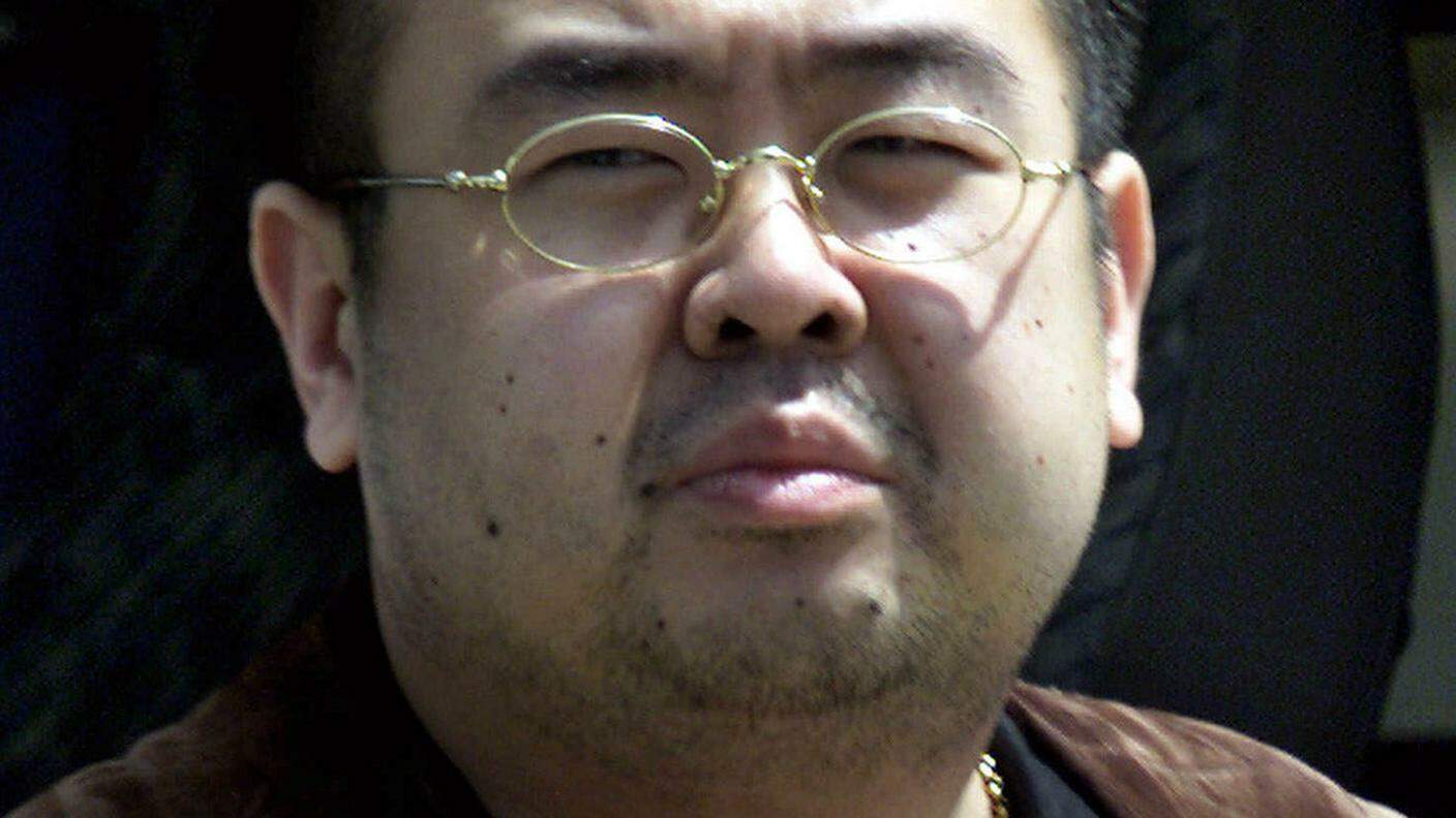 Kim Jong Nam nel 2001. Non vi è certezza che si tratti veramente di lui