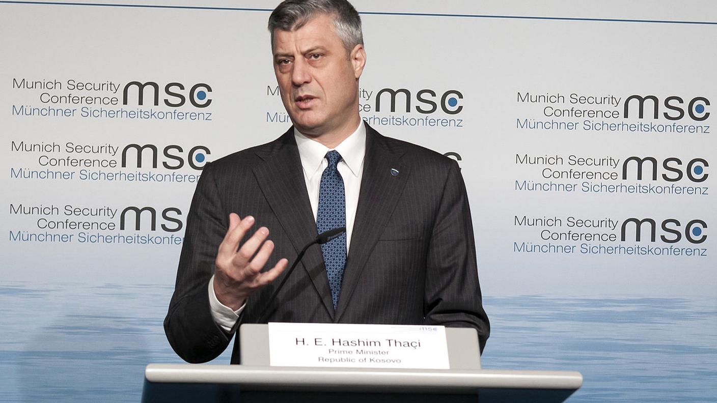 Hashim Thaçi, presidente del Kosovo dal 7 aprile 2016