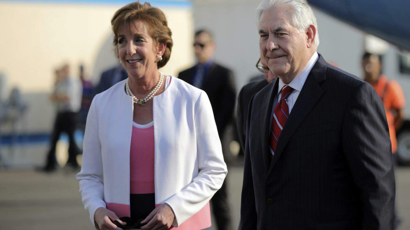Il Segretario di Stato Rex Tillerson, ricevuto dall'Ambasciatrice USA in Messico.