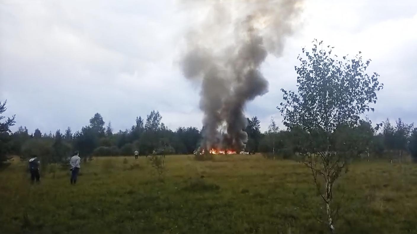 L'aereo è precipitato nella regione di Tver, a nord-ovest di Mosca