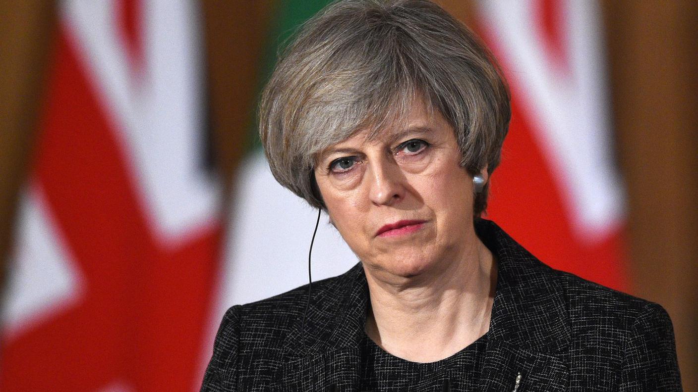 La prima ministra britannica, Theresa May