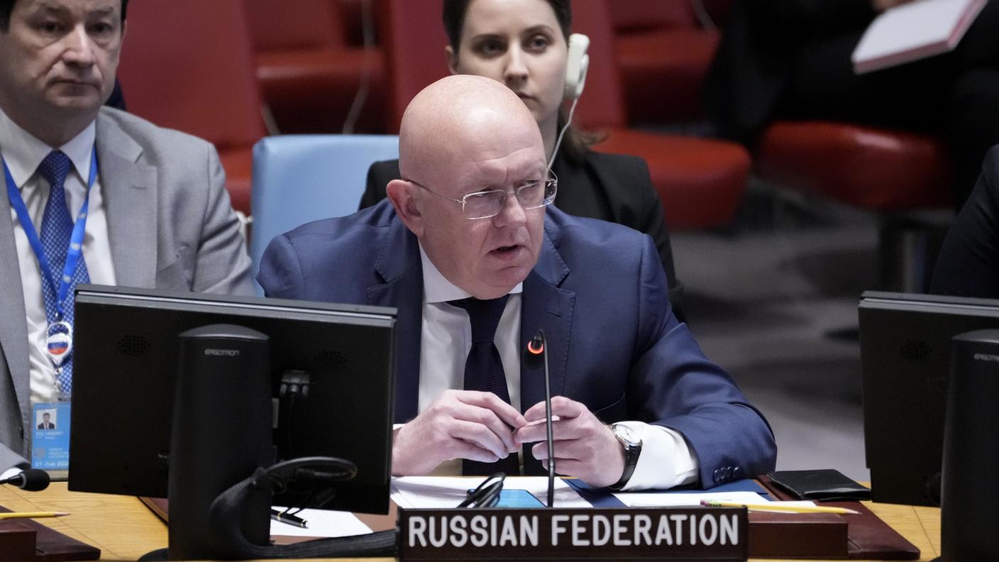 Vassily Nebenzia, ambasciatore di Mosca all'ONU