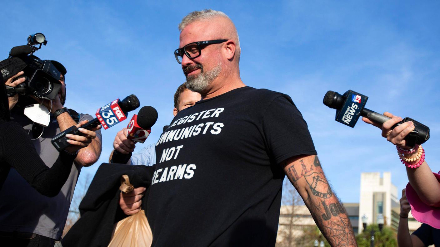 L'ex leader del gruppo di estrema destra americano dei Proud Boys, Joseph Biggs