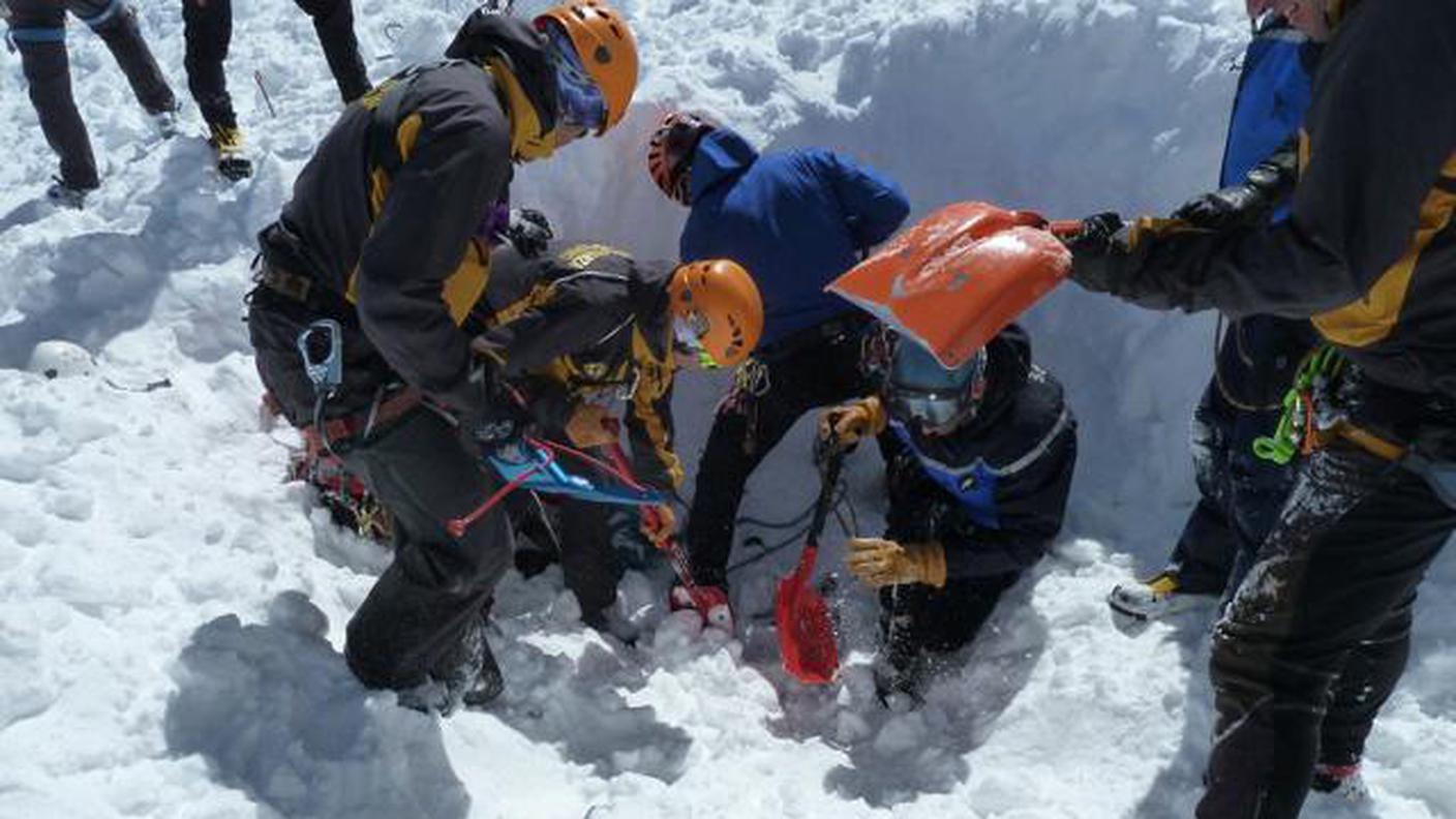 Il Soccorso Alpino Valdostano è intervenuto con due elicotteri