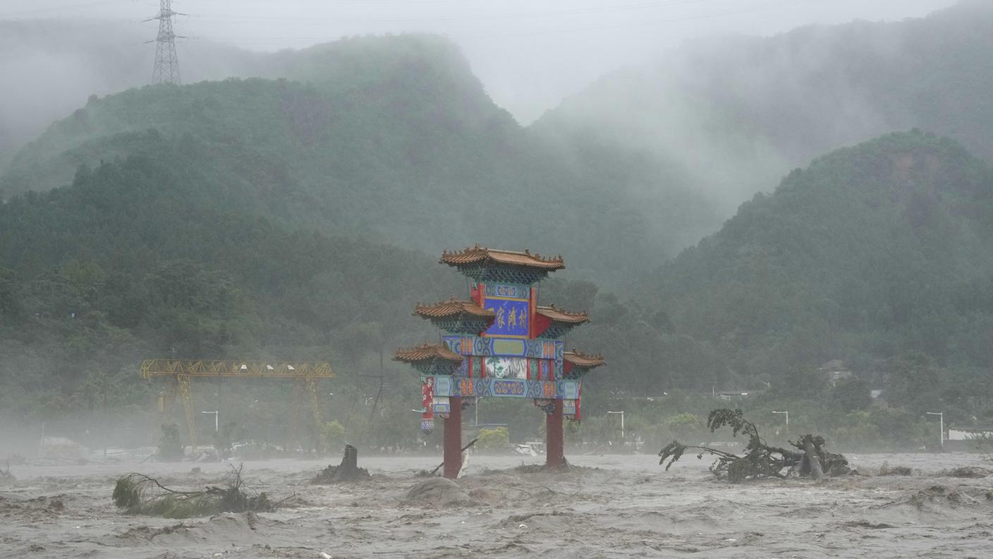 Allagamenti in Cina